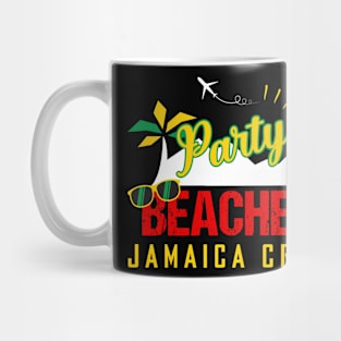 40th Birthday Beaches - Party Beaches Jamaica beach Gift For men Women Mug